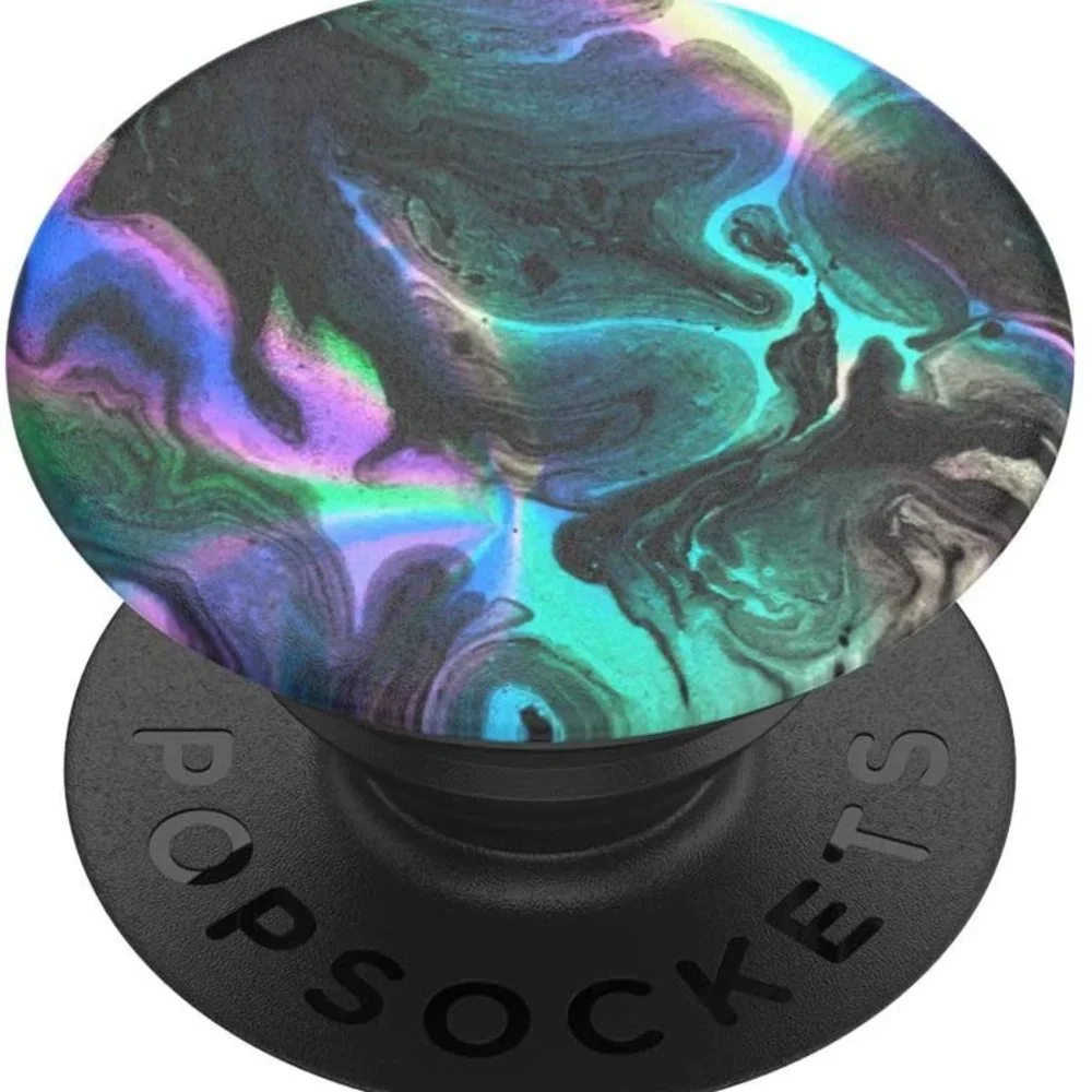 Oil Agate Popsockets Single Grip & Stand Universal Phones and Tablet Holder